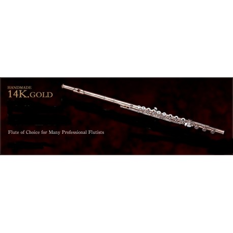 Flauta Muramatsu 14k G-S-Rb-Eoh Adler